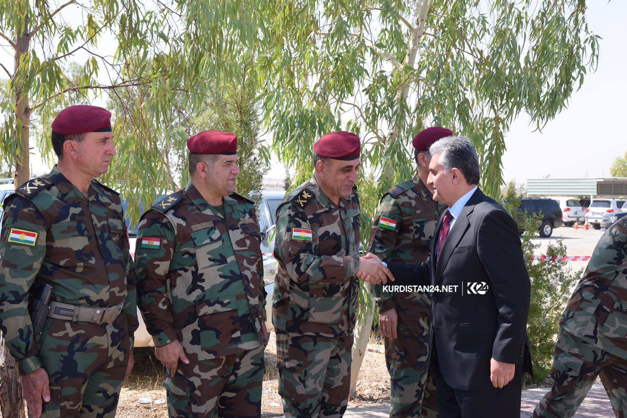 A total of 457 Kurdish Peshmerga fighters completed months of military training which US-led coalition advisers supervised, Aug. 27, 2019. (Photo: Kurdistan 24)
